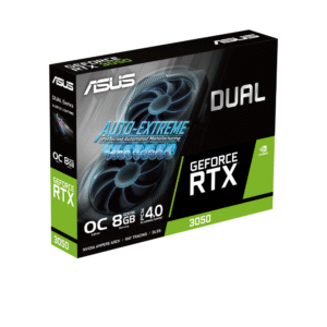 Asus Dual GeForce RTX 3050 V2 OC Edition 8GB GDDR6 (DUAL-RTX3050-O8G-V2) Graphics Card (Open Box)