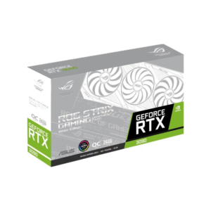 Asus Rog Strix Gaming Geforce RTX 3090 24GB OC (ROG-STRIX-RTX3090-O24G-WHITE) Graphics Card (Pre-owned)