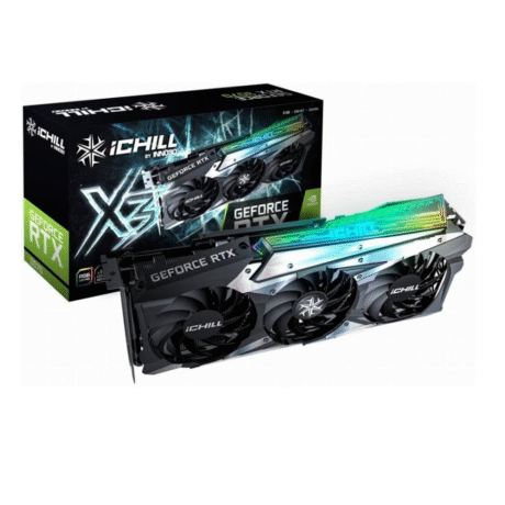 INNO3D GeForce RTX 3080 TI ICHILL X3 LHR 12GB GDDR6X (C308T3-126XX-1810VA37) Graphics Card (Pre-owned)