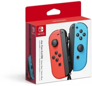 Nintendo Switch Console 32GB Neon Red and Blue Joy Con, Version 2 (Pre-owned)