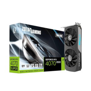 Zotac Gaming GeForcE RTX 4070 Super Twin Edge 12GB GDDR6X (ZT-D40720E-10M) Graphics Card (Pre-owned)