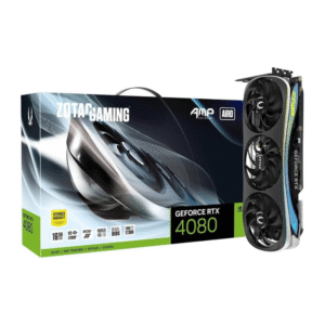 Zotac Gaming GeForce RTX 4080 16GB AMP Extreme AIRO GDDR6X (ZT-D40810B-10P) Graphics Card (Pre-owned)